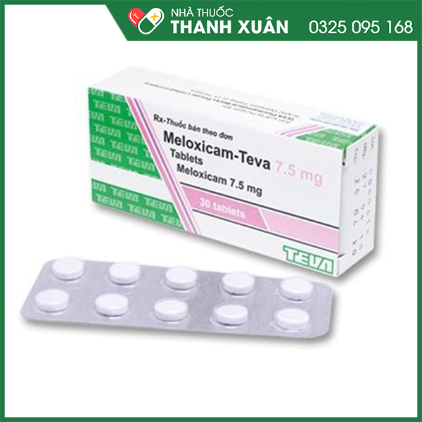Meloxicam-Teva 7,5mg thuốc chống viêm xương khớp